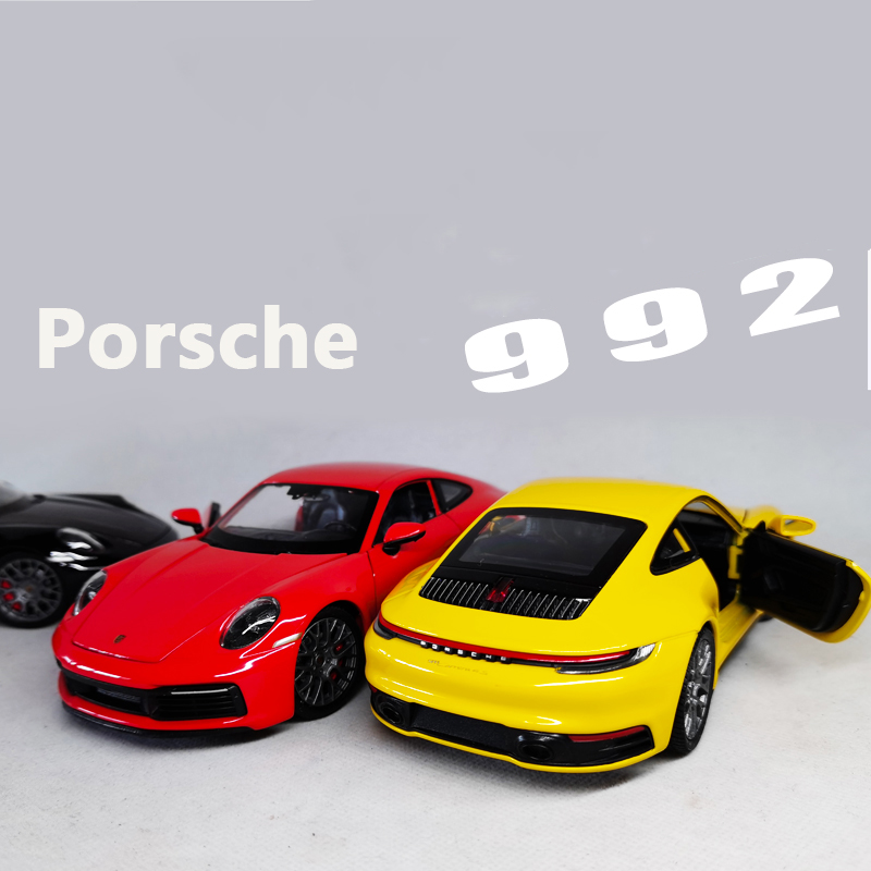 Model Kit Porsche 911 - WELLY Diecast سبيكة 1/24 بورش 911
