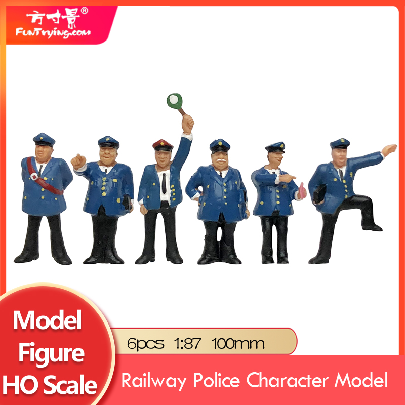 Model Kit Diorama - 1/87 Ho مقياس نموذج الشكل مجموعة