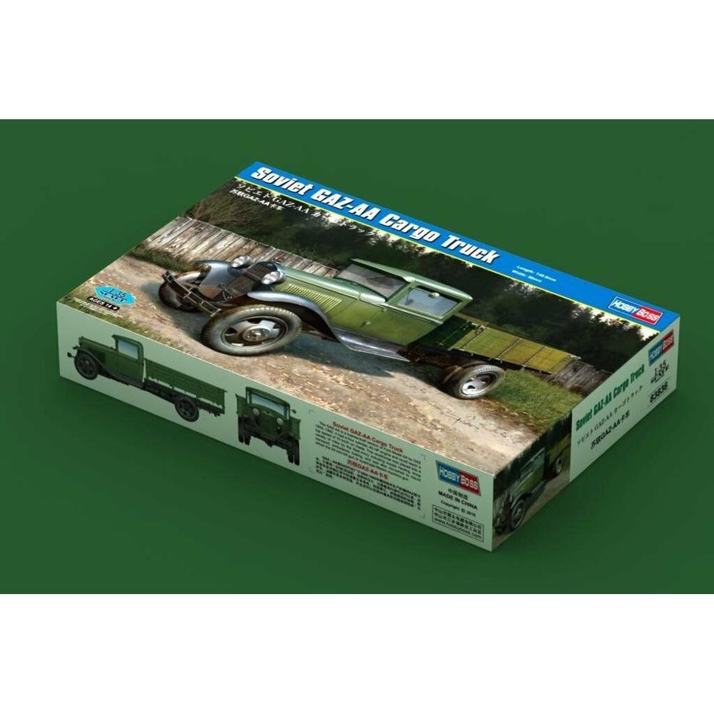 Model Kit Entry Grade - HobbyBoss 83836 1/35 السوفياتي GAZ-AA البضائع