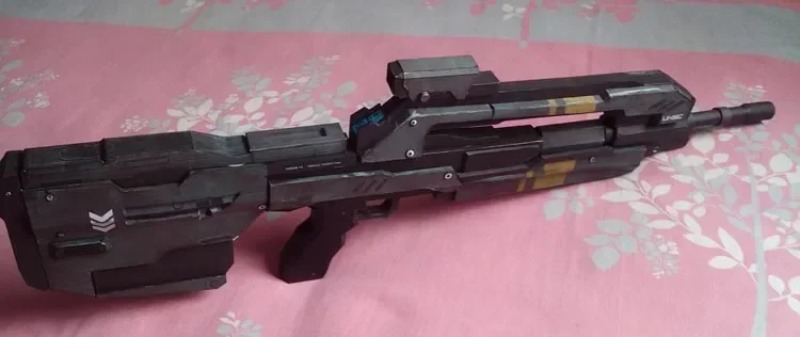Model Kit Weapons - 1/1 الحرب البشرية BR85HB بندقية بندقية