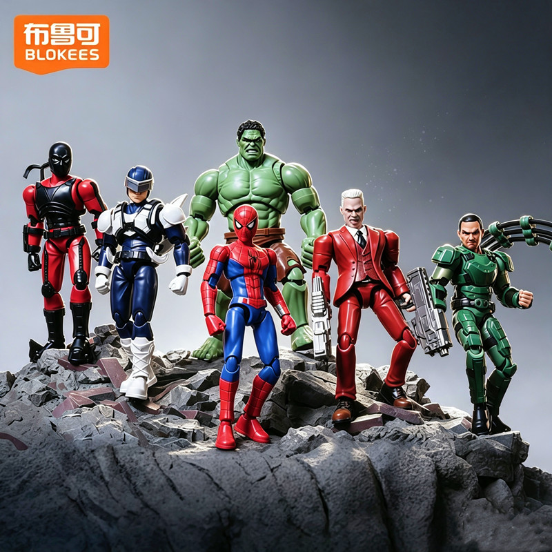 Model Kit Spiderman - BLOKEES Champion Class Lite فيلم سبايدر