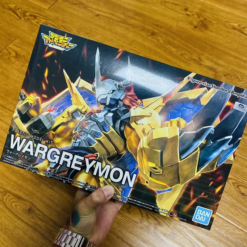 Model Kit Yugioh - بانداي الرقمية الوحش تجميعها نموذج Wargreymon
