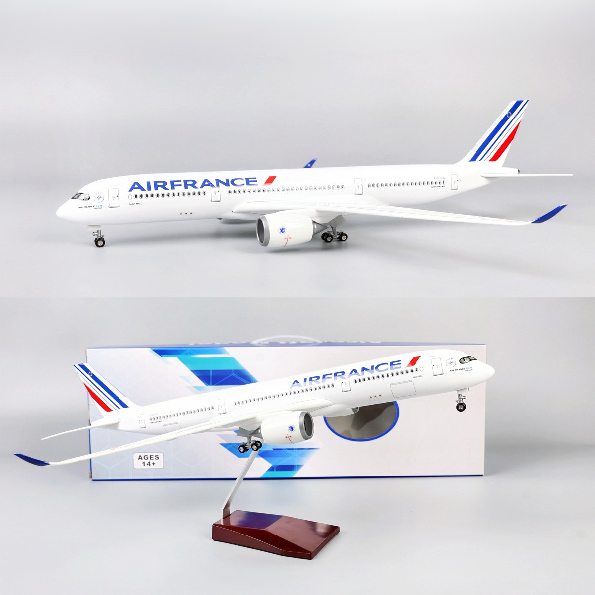 Model Kit Planes - نموذج طائرة إير فرانس A350 بطول