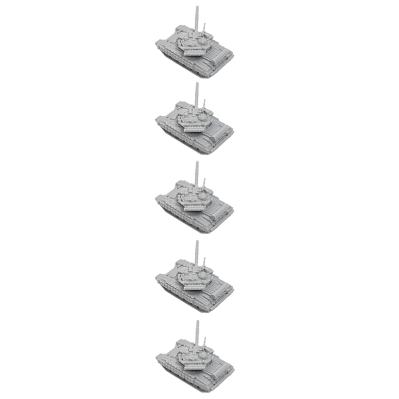 Model Kit Diorama - 5 قطع نموذج دبابة قتالية رئيسية