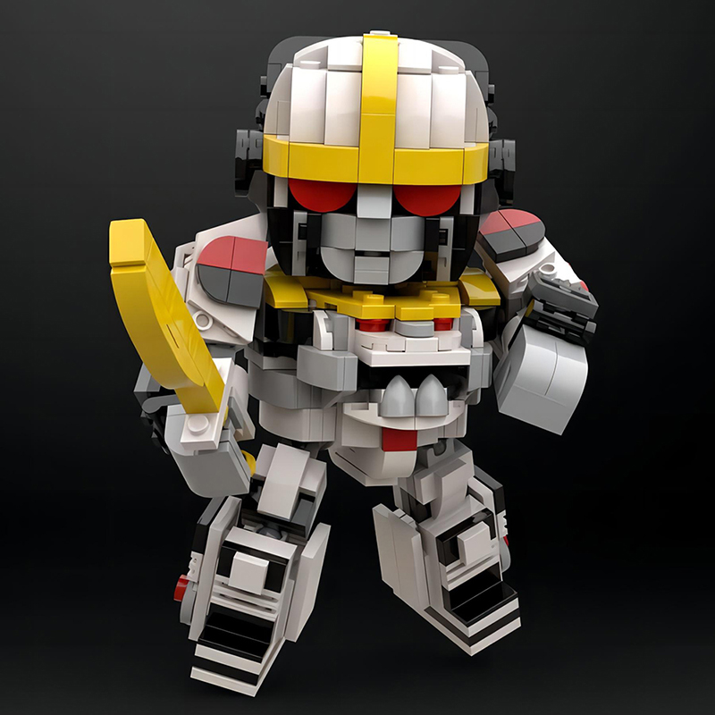 مكعبات بناء نموذج روبوت قوية ا - مراجعة Model Kit Voltron وسعره