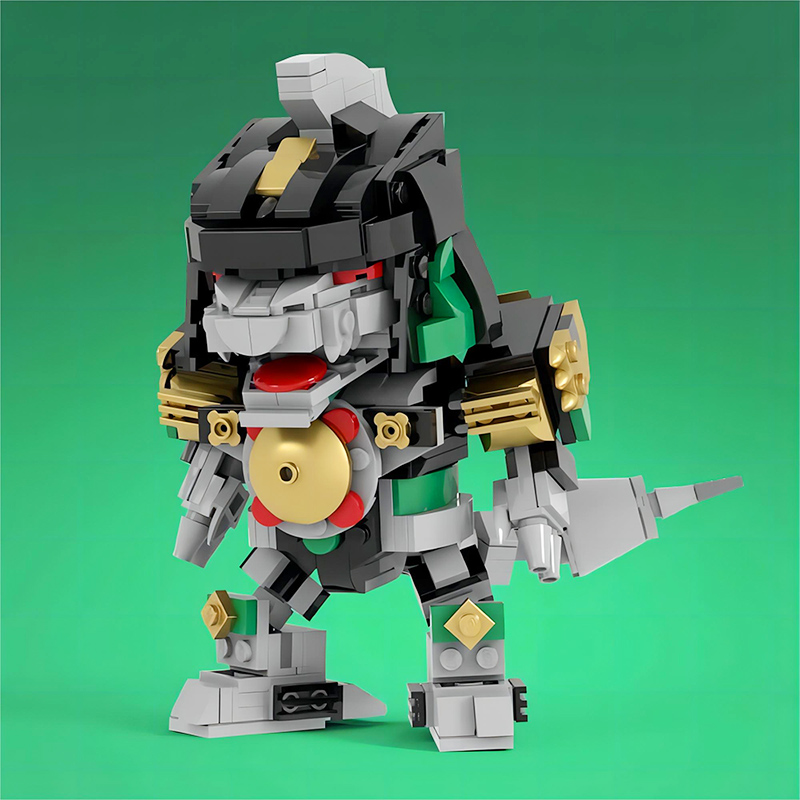 مكعبات بناء نموذج روبوت قوية ا - مراجعة Model Kit Voltron وسعره