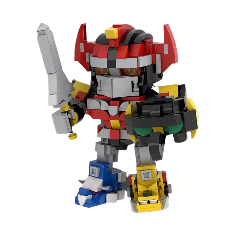 مكعبات بناء نموذج روبوت قوية ا - مراجعة Model Kit Voltron وسعره