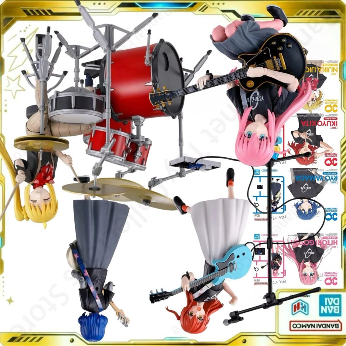 بانداي أكشن موديل أصلي أنمي بو - مراجعة Model Kit Bocchi The Rock وسعره