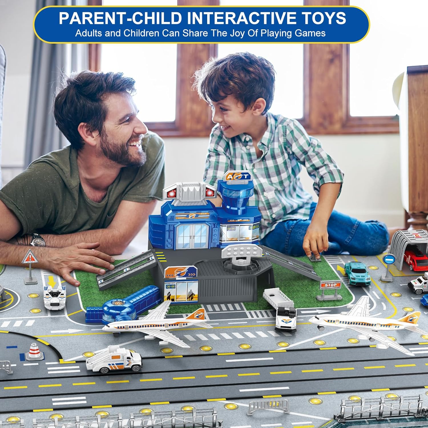 مجموعة ألعاب مطار للأطفال مع س - مراجعة Model Kit Planes وسعره