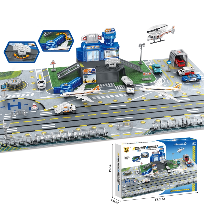 مجموعة ألعاب مطار للأطفال مع س - مراجعة Model Kit Planes وسعره