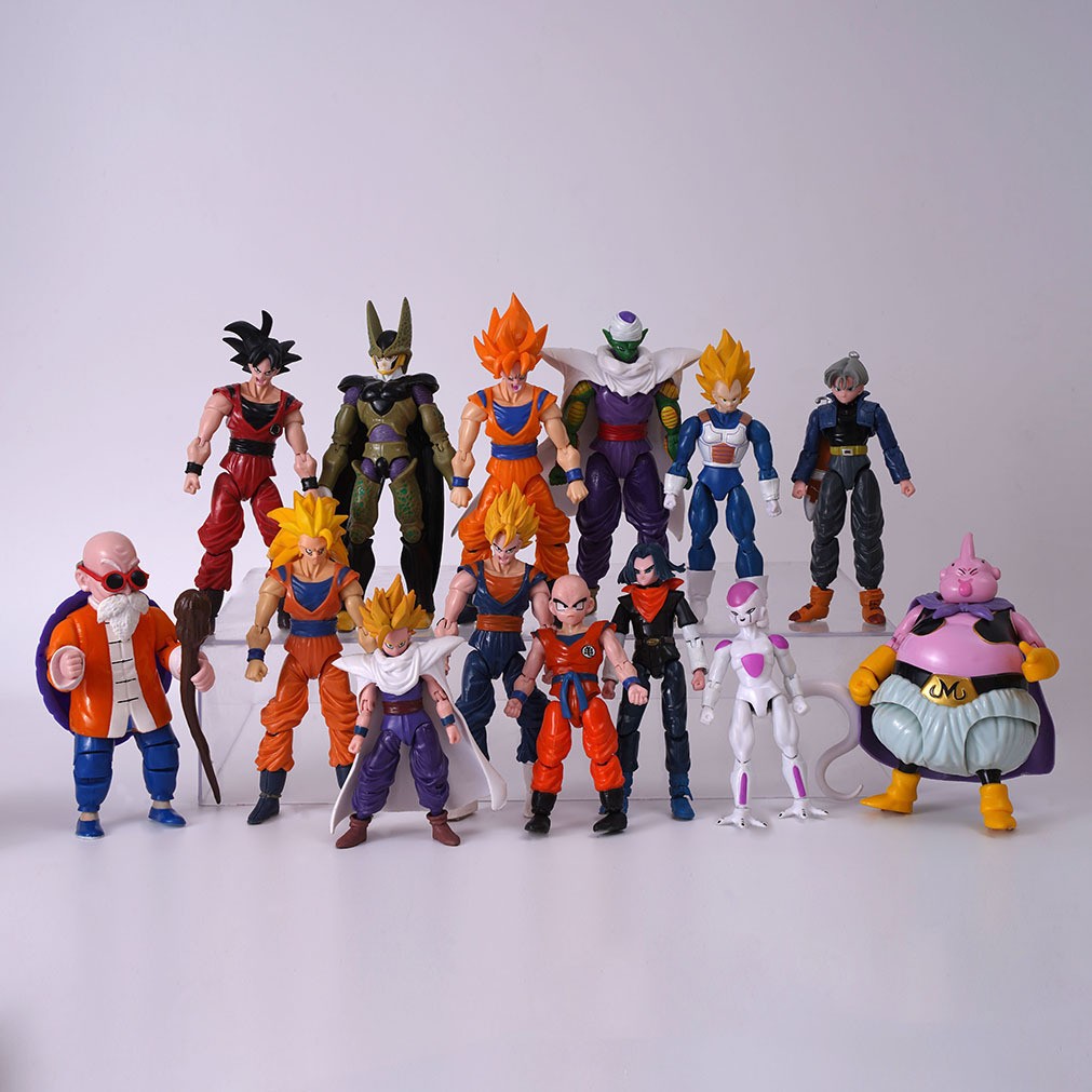 1-14 قطعة من شخصيات أنمي دراغو - مراجعة Model Kit Vegito وسعره