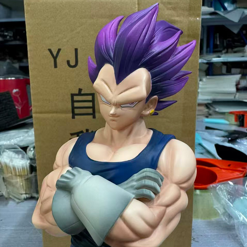 تمثال دراغون بول زد ماجين فيجي - مراجعة Model Kit Vegito وسعره