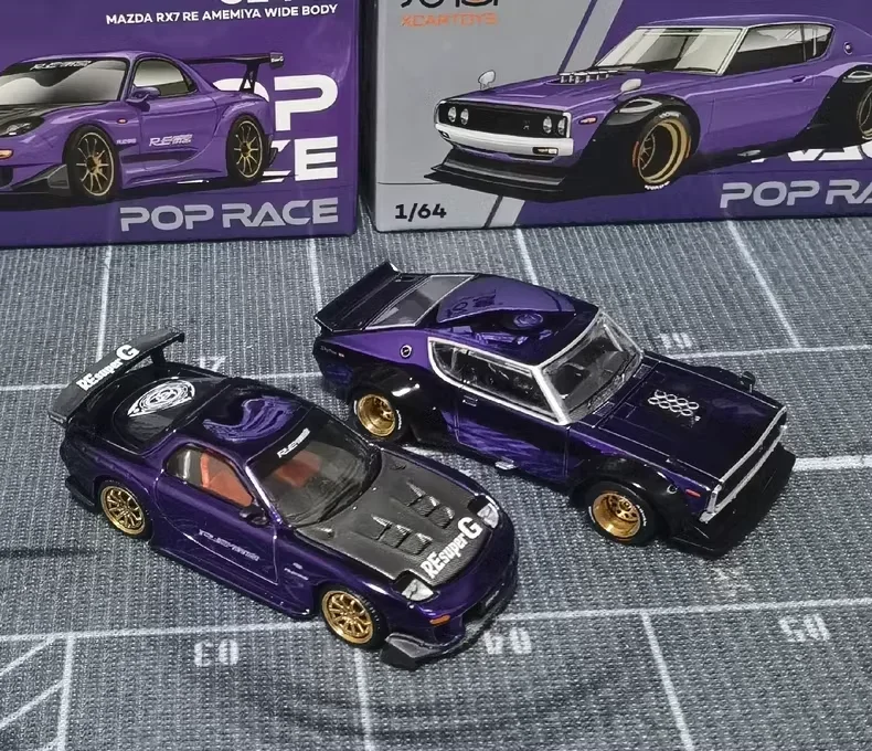 XCARTOYS POP RACE 1/64 SKYLINE - مراجعة Model Kit Porsche 911 وسعره
