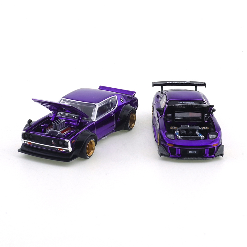 XCARTOYS POP RACE 1/64 SKYLINE - مراجعة Model Kit Porsche 911 وسعره