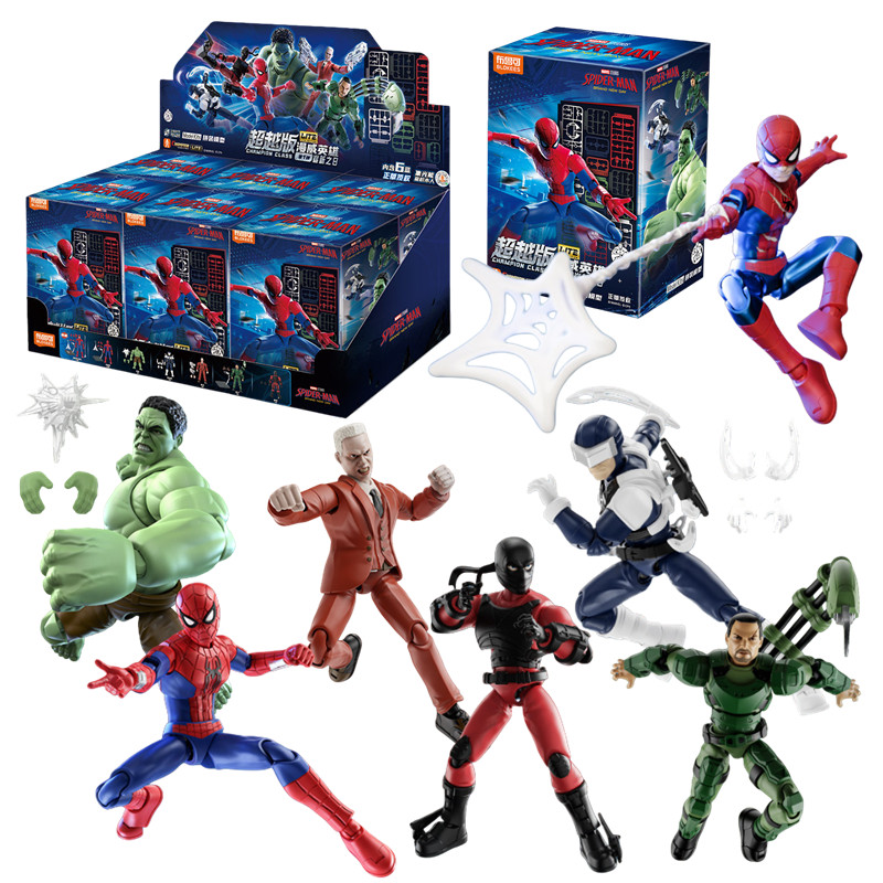 بلوكيز شامبيون كلاس لايت موفي  - مراجعة Model Kit Spiderman وسعره