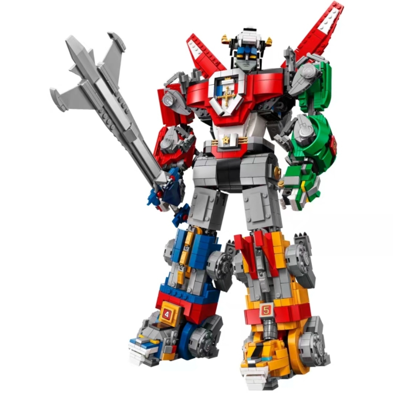 لعبة تركيب مكعبات بناء روبوت م - مراجعة Model Kit Voltron وسعره