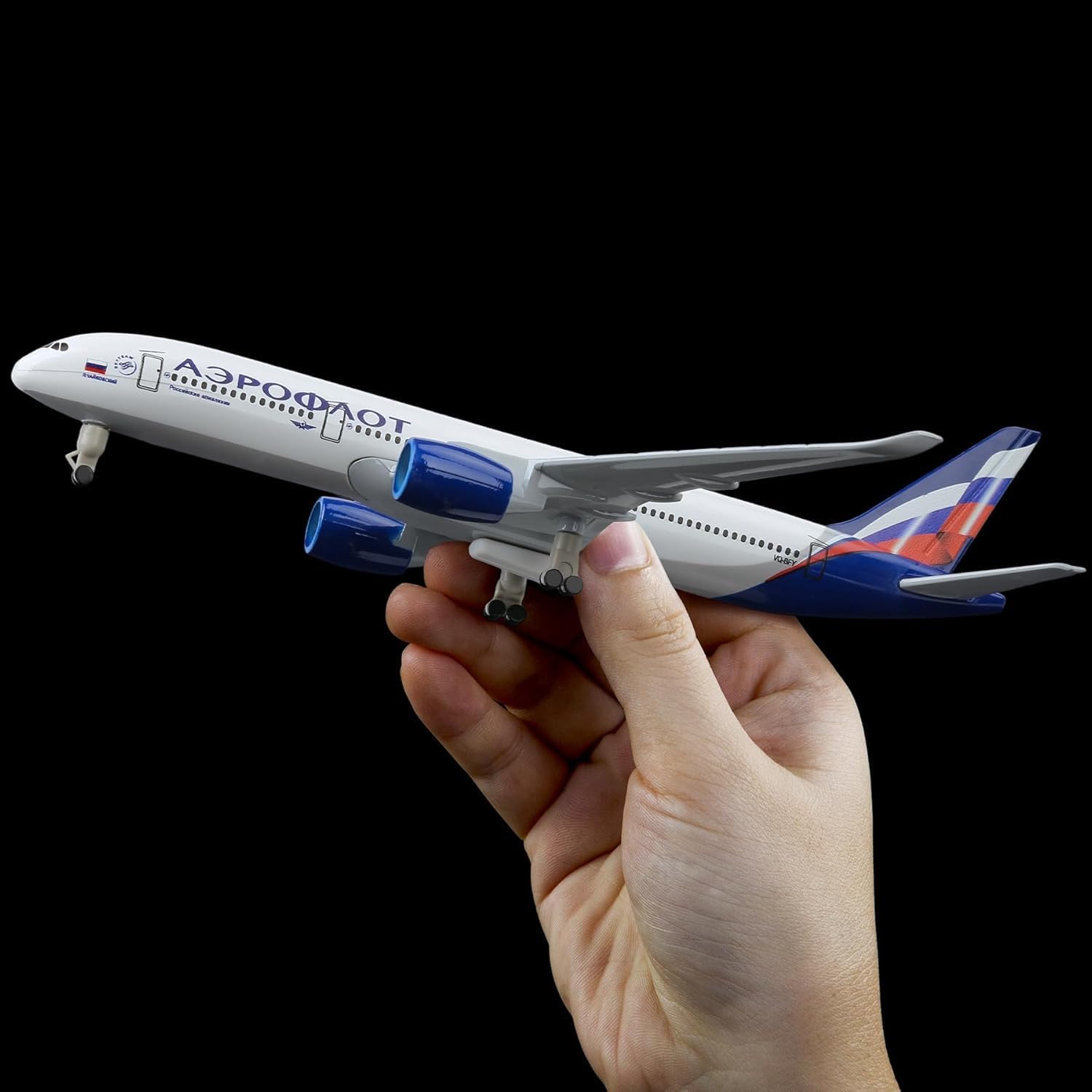 نموذج طائرة روسي A350 من سبائك - مراجعة Model Kit Planes وسعره
