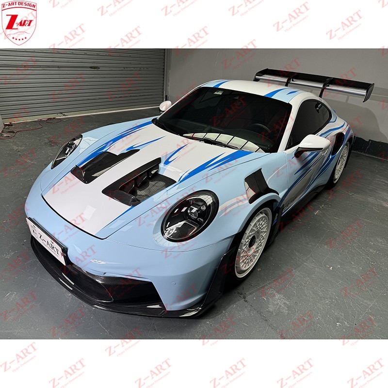 طقم هيكل Z-ART 992 GT3RS لسيار - مراجعة Model Kit Porsche 911 وسعره