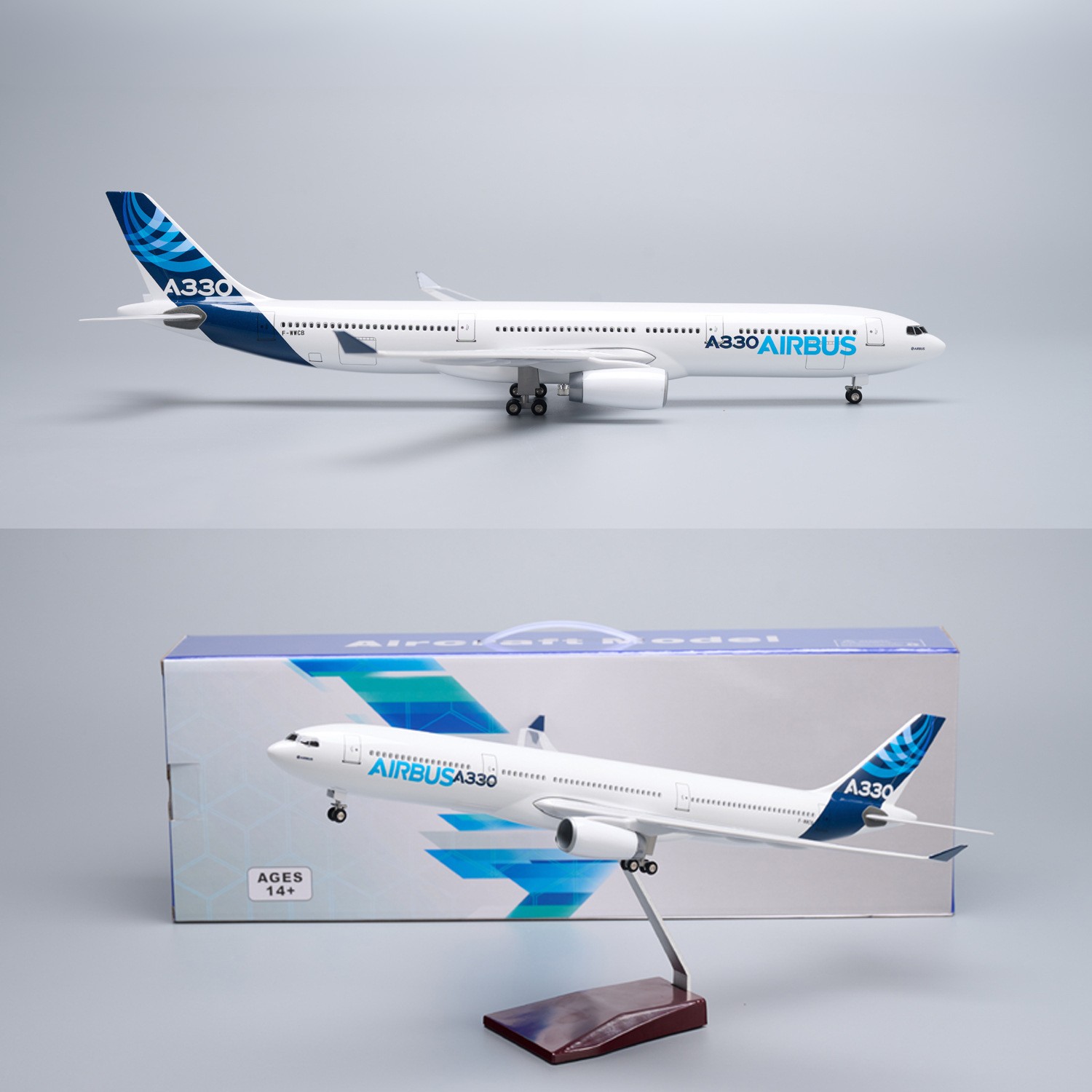 نموذج طائرة A330 مصنوع من الرا - مراجعة Model Kit Planes وسعره