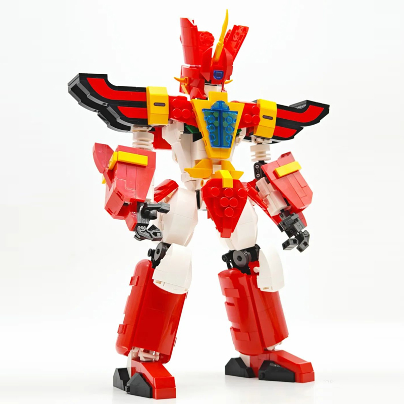متوفر 58033 1126 قطعة MOC التق - مراجعة Model Kit Voltron وسعره