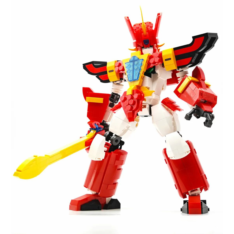 متوفر 58033 1126 قطعة MOC التق - مراجعة Model Kit Voltron وسعره