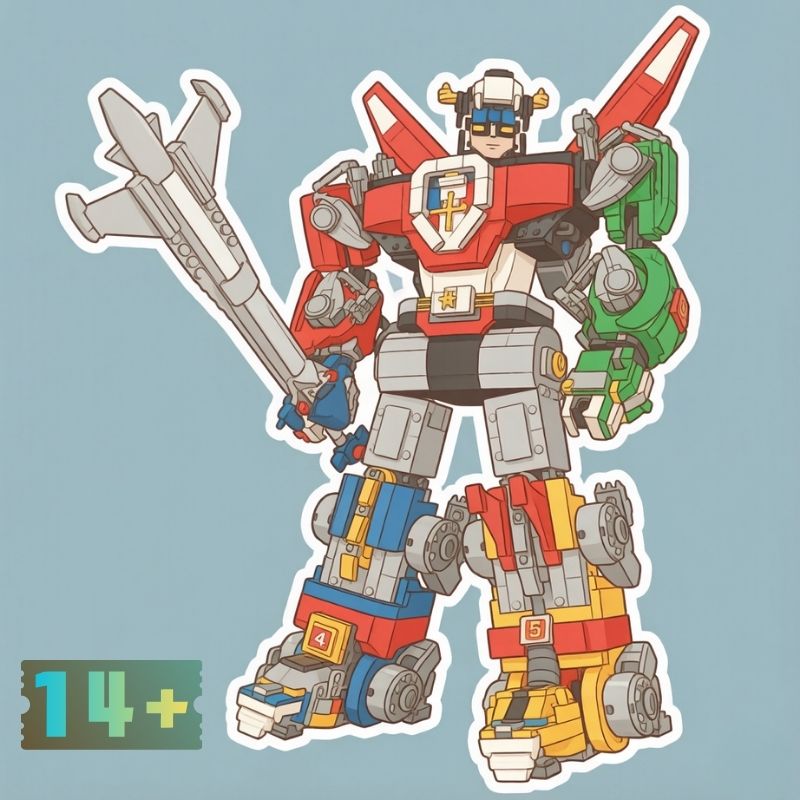 هدايا عيد الميلاد من MOC، لعبة - مراجعة Model Kit Voltron وسعره