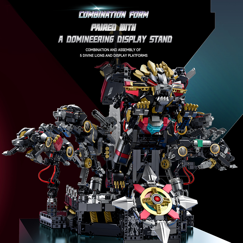 متوفر الآن: 80507 MOC Idea - م - مراجعة Model Kit Voltron وسعره