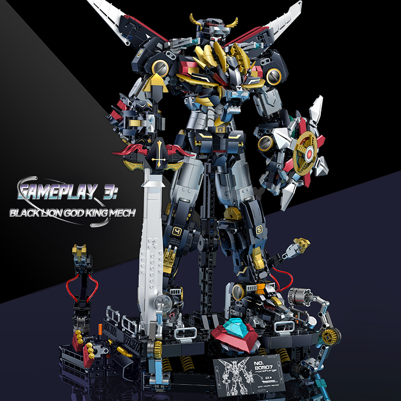 متوفر الآن: 80507 MOC Idea - م - مراجعة Model Kit Voltron وسعره