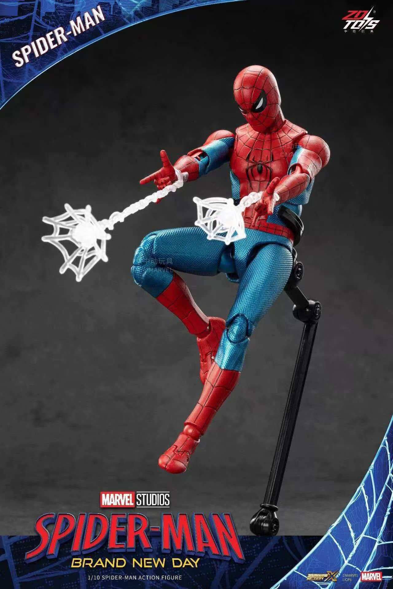 دمية سبايدر مان الجديدة من ZD  - مراجعة Model Kit Spiderman وسعره