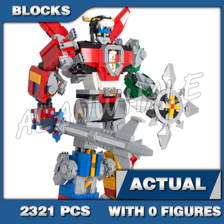 2321 قطعة أفكار فولترون سوبر ر - مراجعة Model Kit Voltron وسعره
