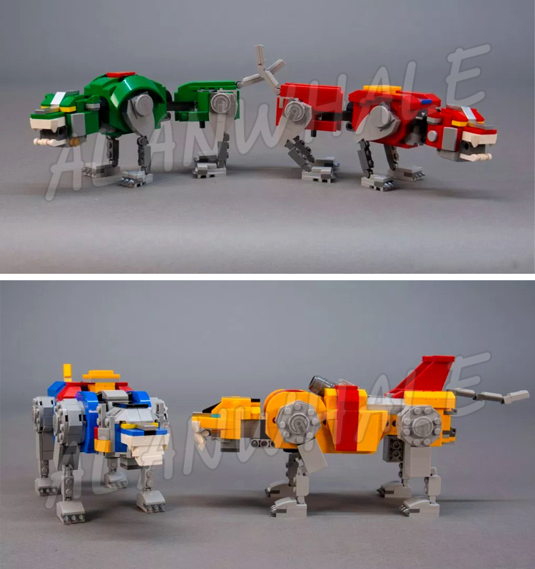 2321 قطعة أفكار فولترون سوبر ر - مراجعة Model Kit Voltron وسعره