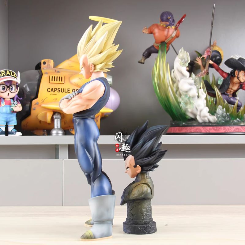 تمثال YJ ماجين فيجيتا برأسين م - مراجعة Model Kit Vegito وسعره