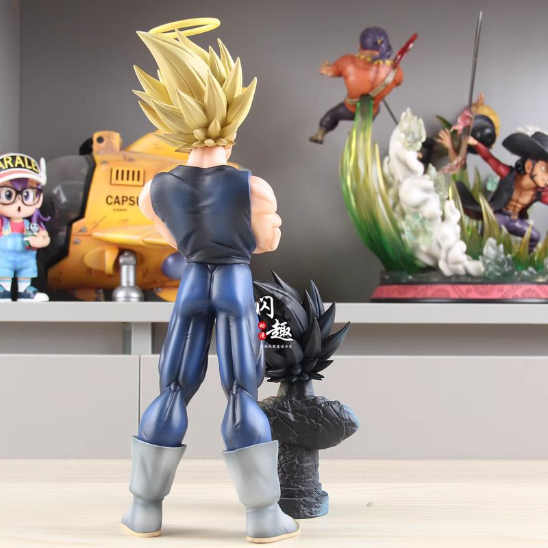 تمثال YJ ماجين فيجيتا برأسين م - مراجعة Model Kit Vegito وسعره